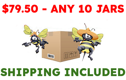 10 Jars For $79.50 - Free Shipping