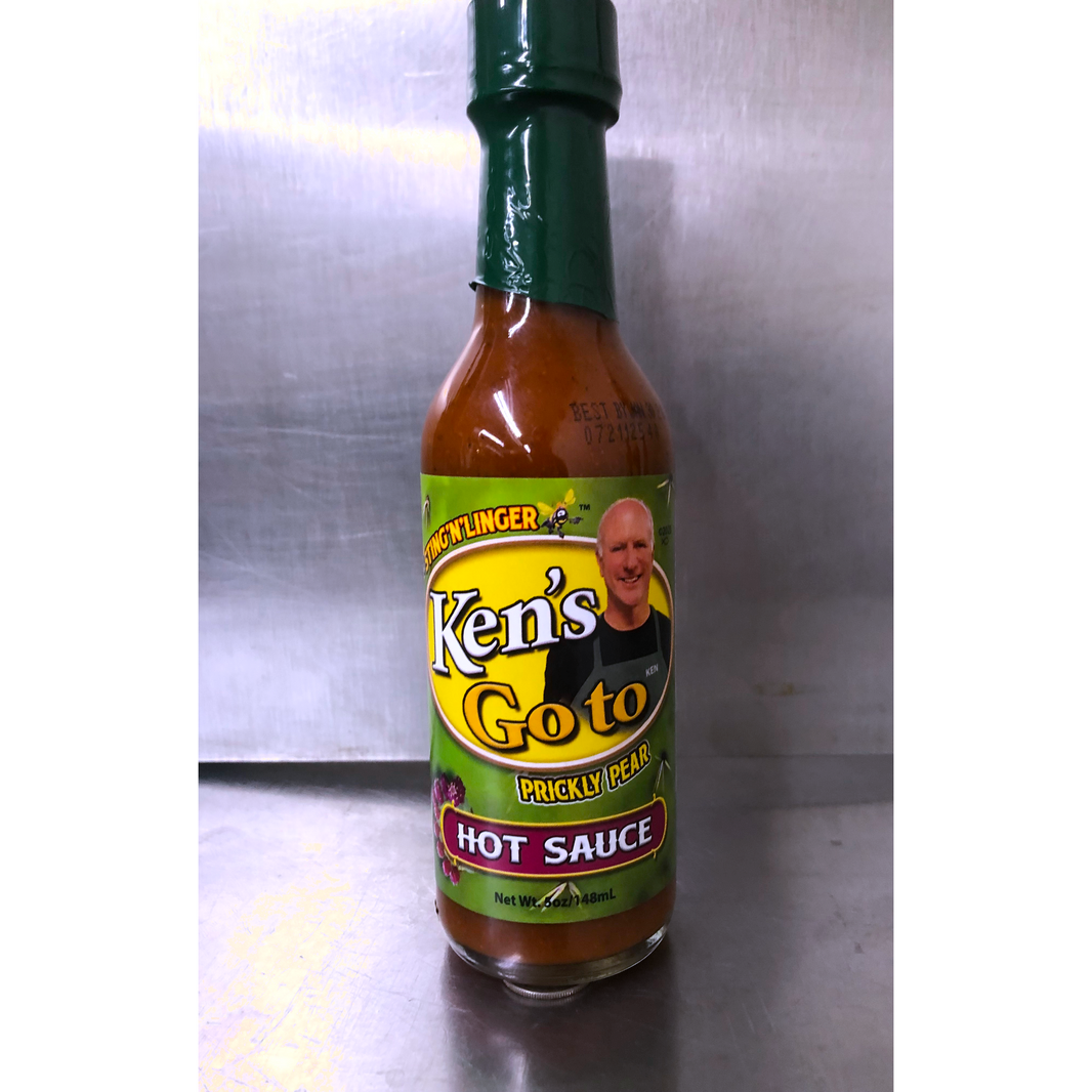 Sting N Linger Kens Go-To Prickly Pear Hot Sauce
