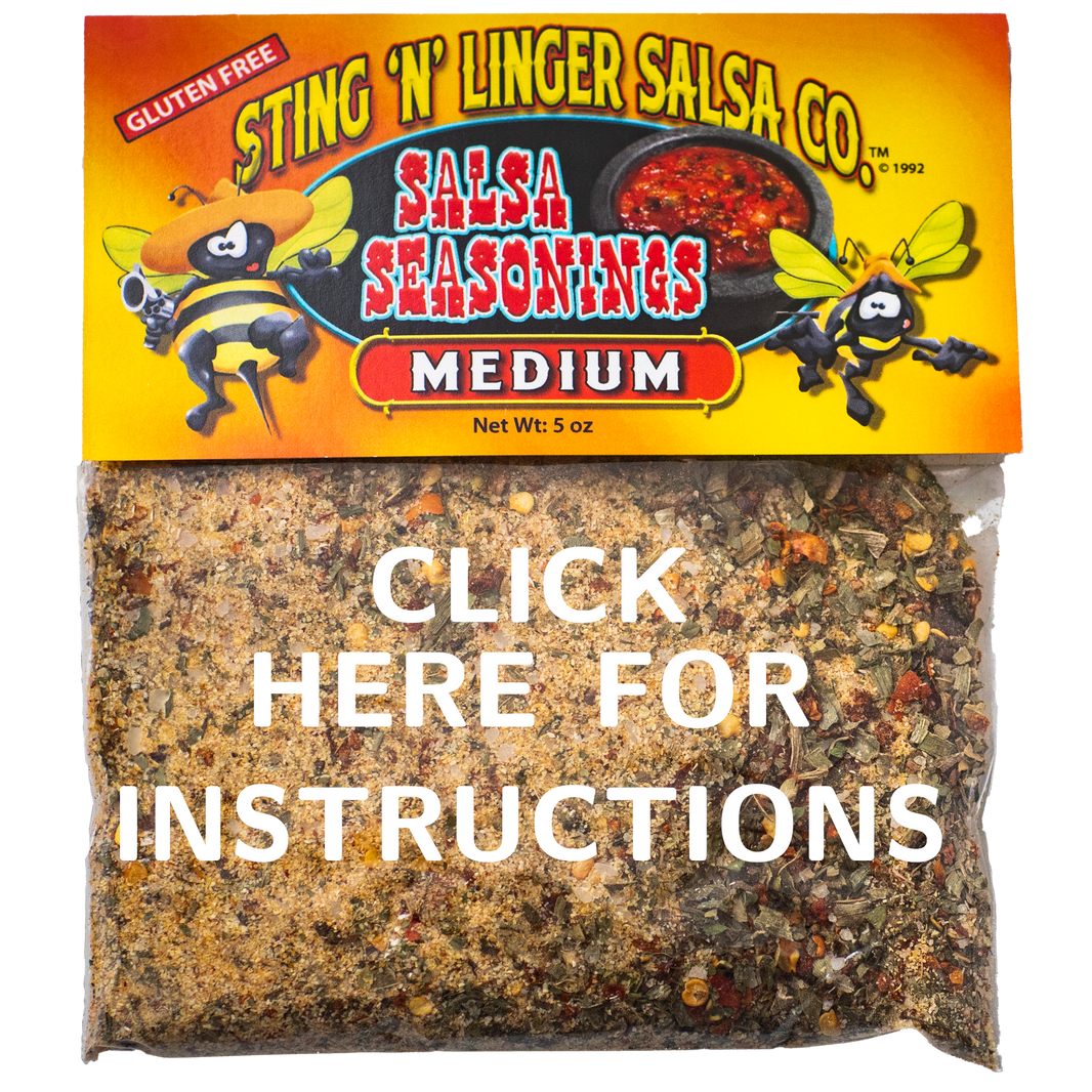 Sting N Linger Salsa Seasoning Instructions