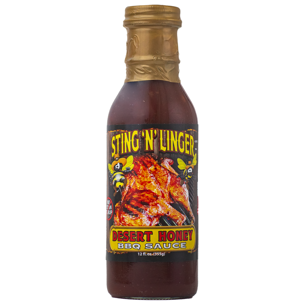Linger Sting N Linger Desert Honey BBQ Sauce