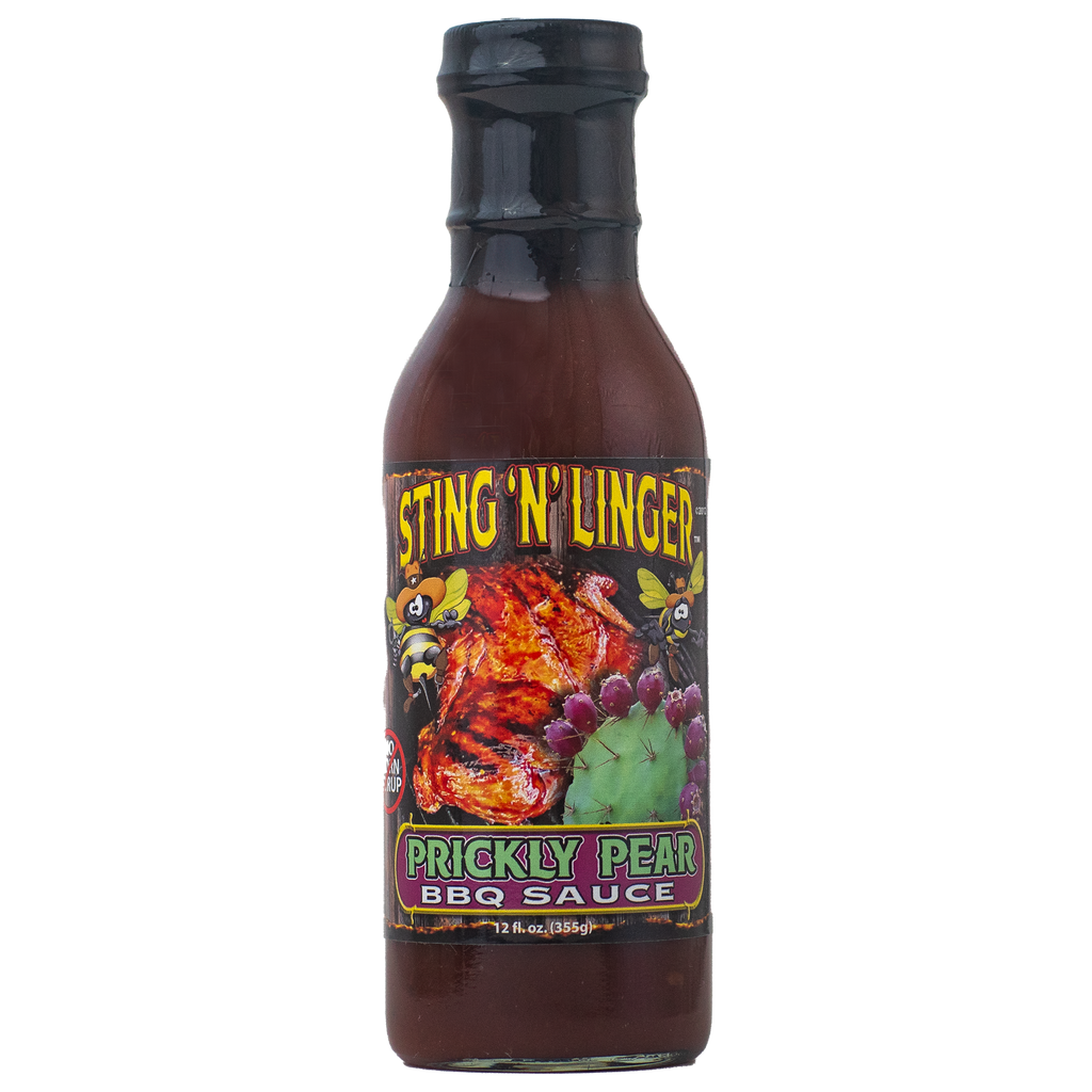 Linger Sting N Linger Prickly Pear BBQ Sauce
