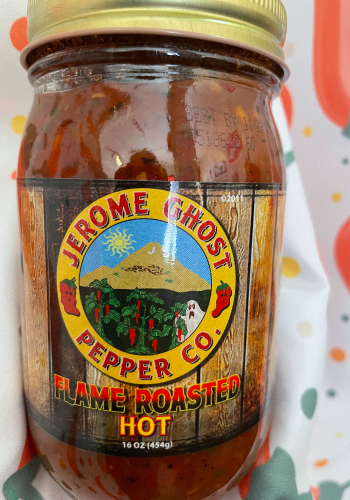 Jerome Ghost Pepper Co. Hot Flame Roasted Salsa