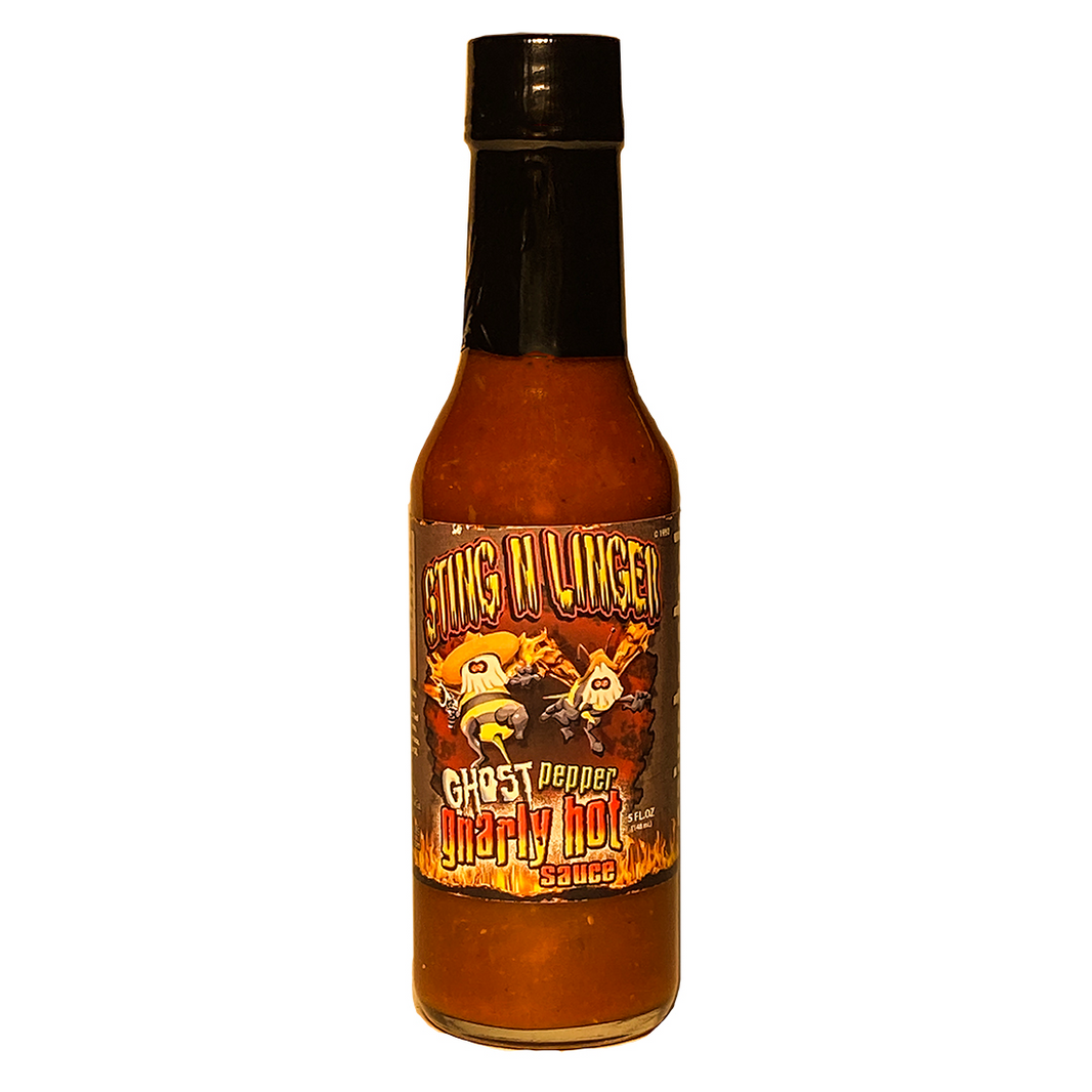 Sting N Linger Ghost Pepper Gnarly Hot Sauce