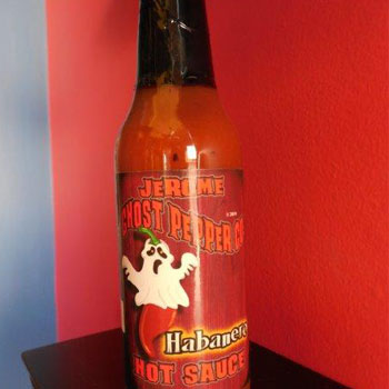 Jerome Ghost Pepper Co. Habanero Hot Sauce