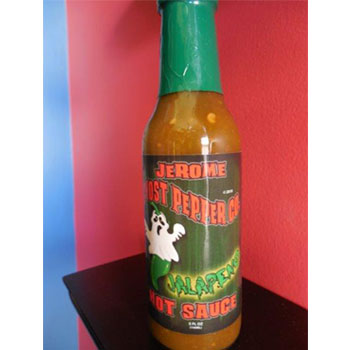 Jerome Ghost Pepper Co. Jalapeño Hot Sauce