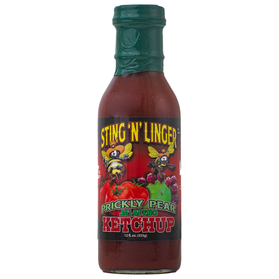 Sting N Linger Prickly Pear Jalapeño Ketchup