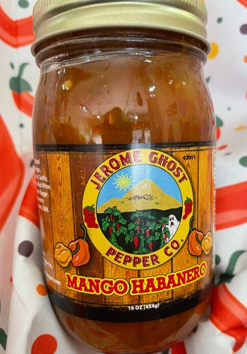 Jerome Ghost Pepper Co. Habanero Mango Salsa