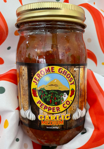 Jerome Ghost Pepper Co. Medium Garlic Salsa