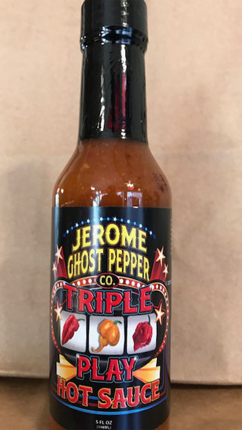 Jerome Ghost Pepper Co. Tripple Play Hot Sauce